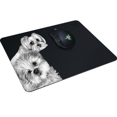 Dogs Portrait on Printed Mouse Pad - example
