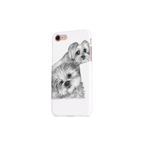 Dogs Portrait on Printed Phone case - example