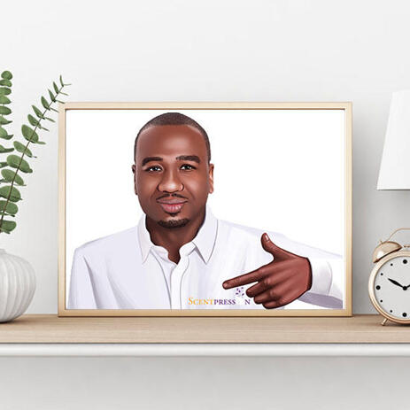 Business Portrait on poster - example
