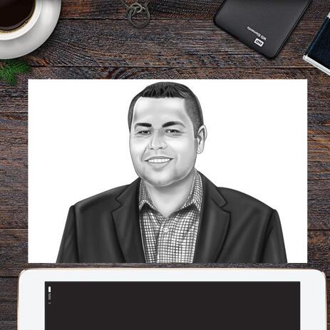 Corporate Portrait on poster - example