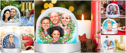 Caricatura Snow Globe