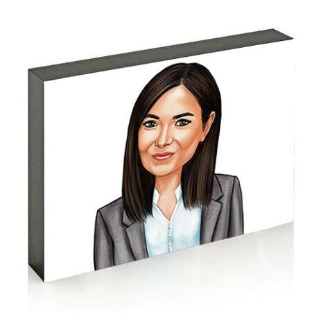 Portrait for Business on Photo Block - example