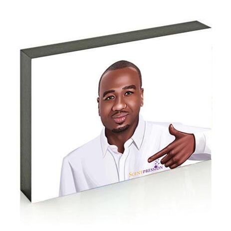 Portrait for Business on Photo Block - example