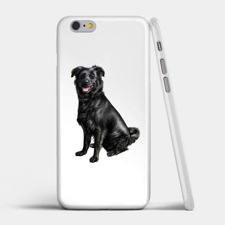 Dog Caricature Printed on Case - example
