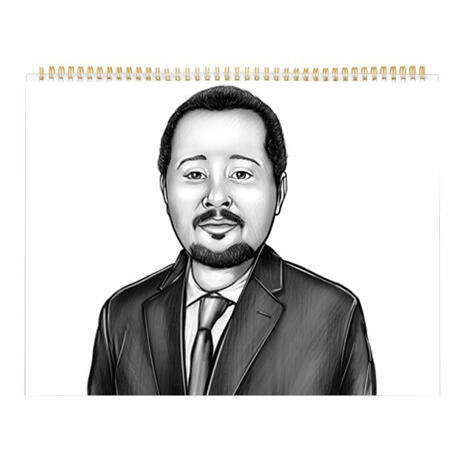 Corporate Portrait on Calendar - example