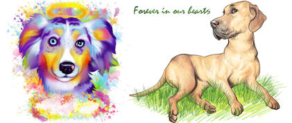 Pet Memorial Portrait