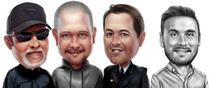 Male Caricature
