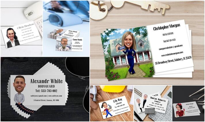 Caricature Business Card large example