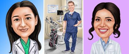 Medicinsk karikatyr