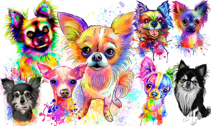 Chihuahua Caricature large example