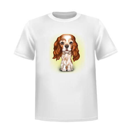 Funny Pet Tshirt with Caricature - example