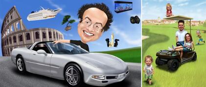 Vehicle Caricatures