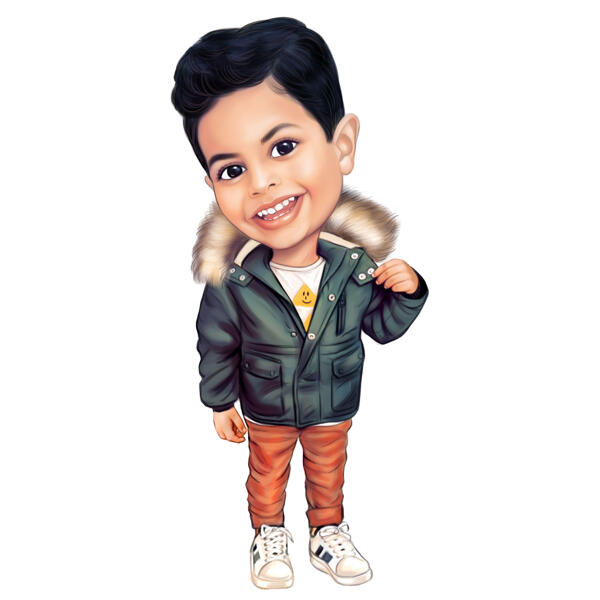 caricature drawing full body