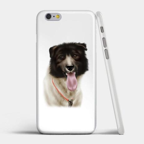 Dog Portrait from Photos on Case - example
