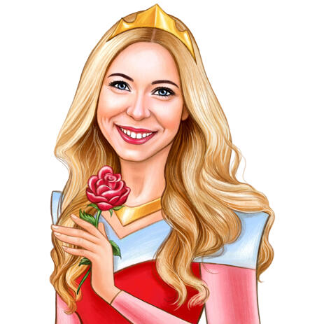 Woman Caricature as Any Movies or Cartoons Character for Custom Gift - example